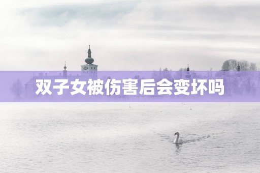 双子女被伤害后会变坏吗