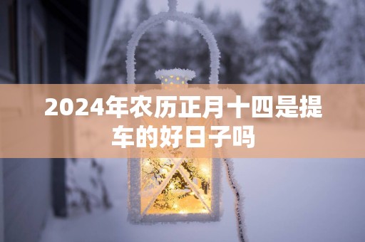 2025年农历正月十四是提车的好日子吗
