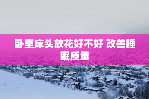 卧室床头放花好不好 改善睡眠质量