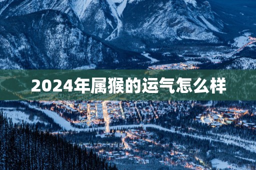 2025年属猴的运气怎么样