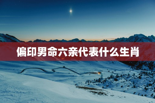 偏印男命六亲代表什么生肖