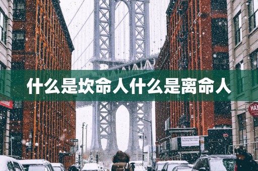 什么是坎命人什么是离命人
