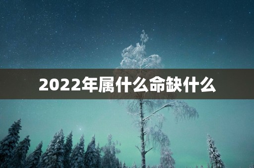 2025年属什么命缺什么