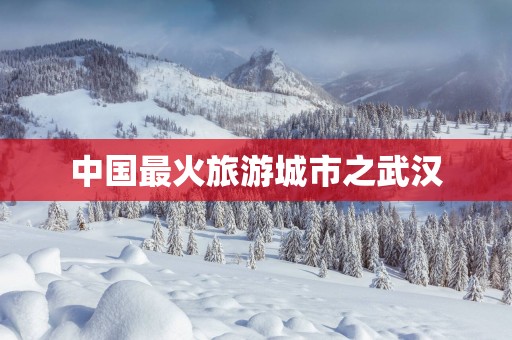 中国最火旅游城市之武汉