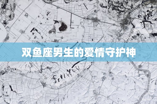 双鱼座男生的爱情守护神