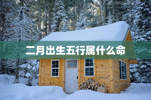 二月出生五行属什么命