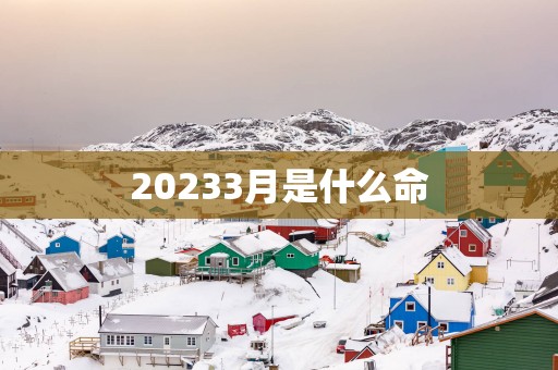 20253月是什么命
