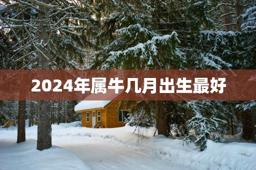2025年属牛几月出生最好