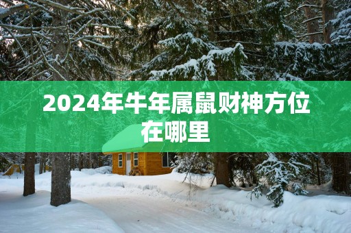 2025年蛇年属鼠财神方位在哪里