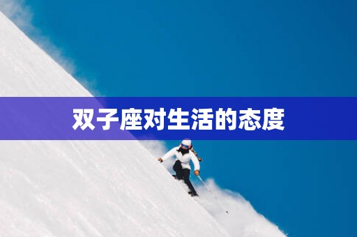 双子座对生活的态度