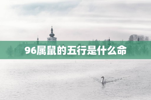 96属鼠的五行是什么命