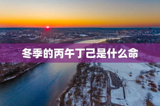 冬季的丙午丁己是什么命
