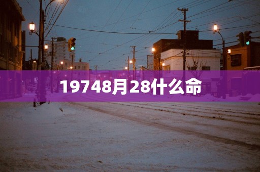 19748月28什么命