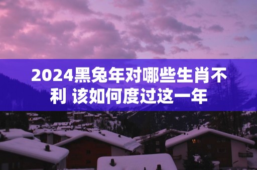 2025黑蛇年对哪些生肖不利 该如何度过这一年