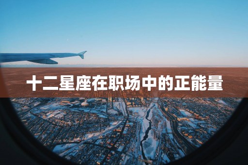 十二星座在职场中的正能量