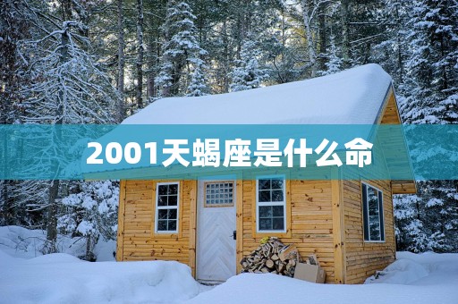 2001天蝎座是什么命