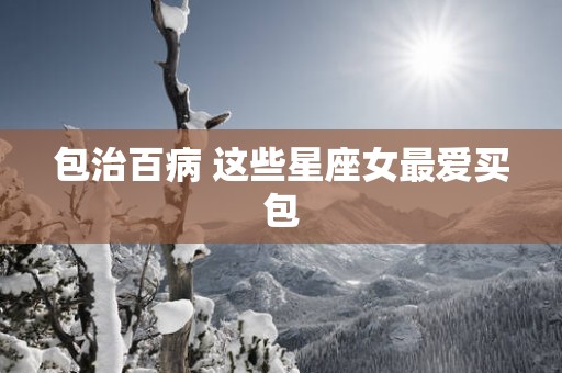 包治百病 这些星座女最爱买包