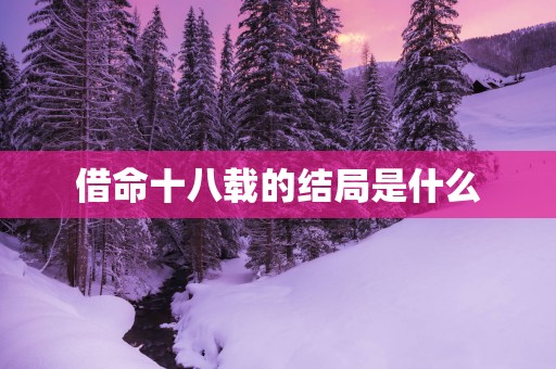 借命十八载的结局是什么