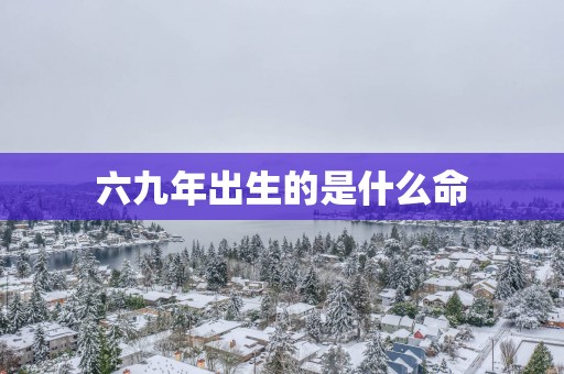 六九年出生的是什么命