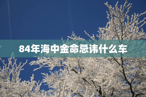 84年海中金命忌讳什么车