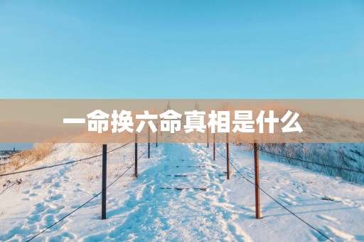 一命换六命真相是什么
