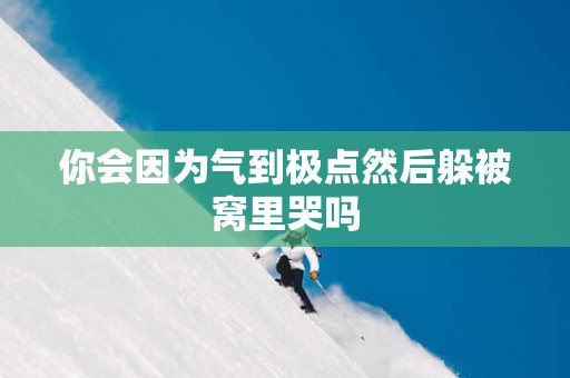 你会因为气到极点然后躲被窝里哭吗