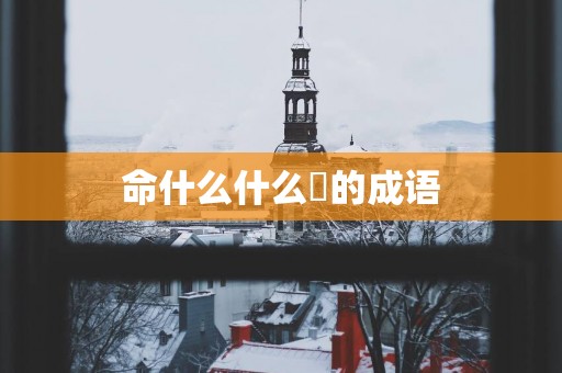 命什么什么夘的成语
