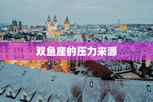 双鱼座的压力来源