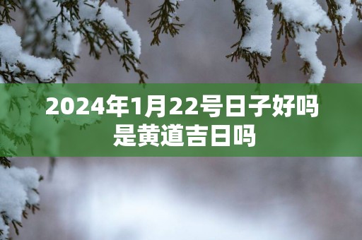 2025年1月22号日子好吗 是黄道吉日吗