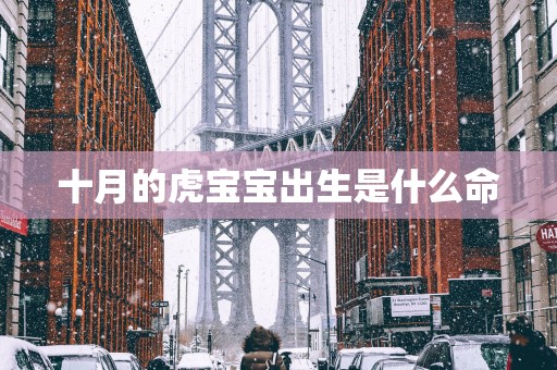 十月的虎宝宝出生是什么命