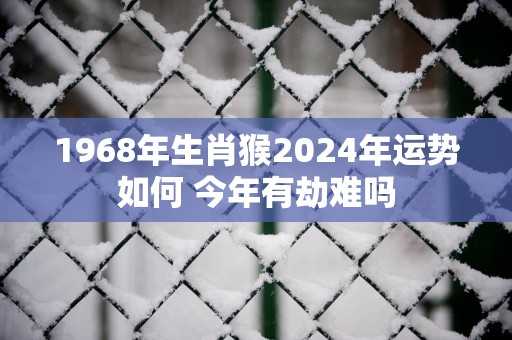 1968年生肖猴2025年运势如何 今年有劫难吗