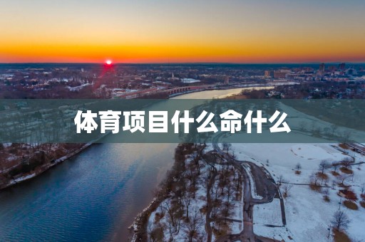 体育项目什么命什么