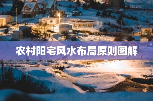农村阳宅风水布局原则图解
