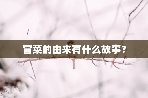 冒菜的由来有什么故事？