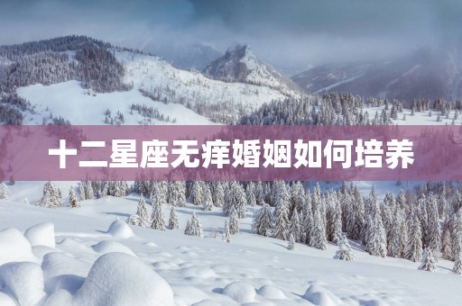 十二星座无痒婚姻如何培养