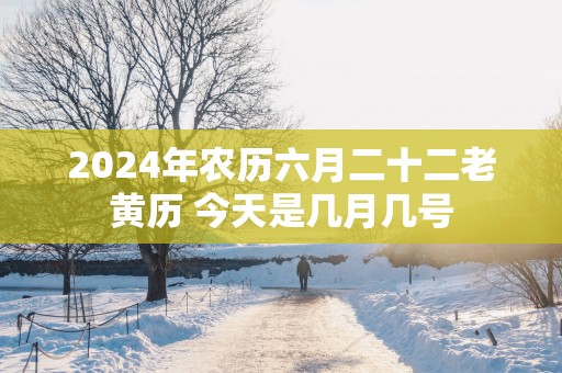 2025年农历六月二十二老黄历 今天是几月几号