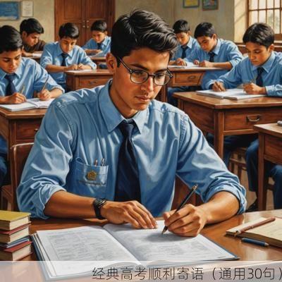经典高考顺利寄语（通用30句）