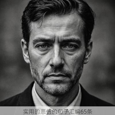 实用的悲伤的句子汇编65条