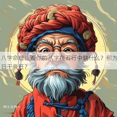八字命理：看你的八字在五行中缺什么？何为日干衰旺？