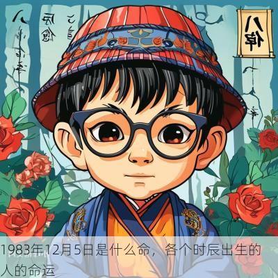 1983年12月5日是什么命，各个时辰出生的人的命运