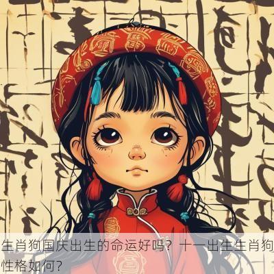 生肖狗国庆出生的命运好吗？十一出生生肖狗性格如何？