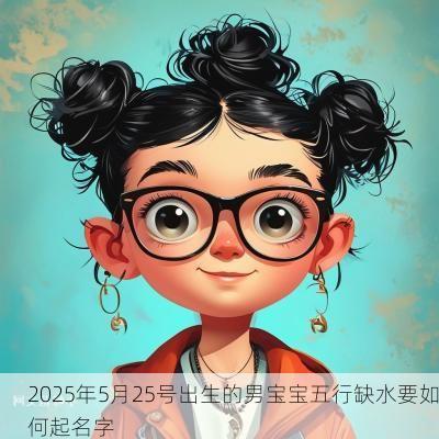 2025年5月25号出生的男宝宝五行缺水要如何起名字