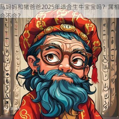 马妈妈和猪爸爸2025年适合生牛宝宝吗？属相合不合？
