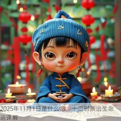 2025年11月1日是什么命，十二时辰出生命运详解
