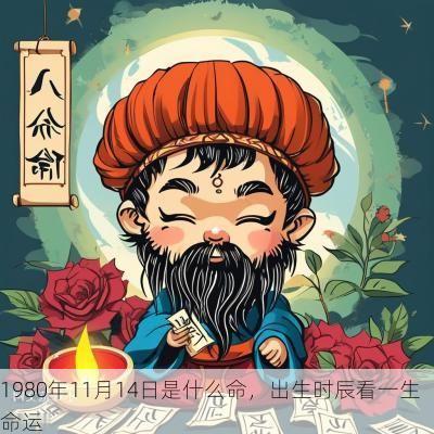 1980年11月14日是什么命，出生时辰看一生命运