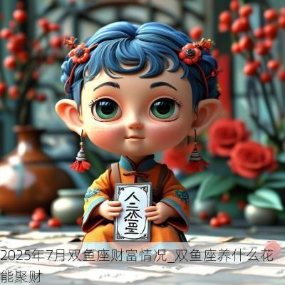 2025年7月双鱼座财富情况_双鱼座养什么花能聚财