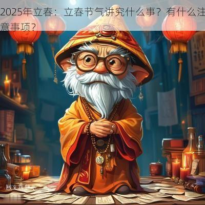 2025年立春：立春节气讲究什么事？有什么注意事项？