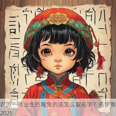 农历一月出生的属兔的该怎么取名字?名字推荐2025 农历一月出生的属兔的该怎么取名字?名字推荐2025