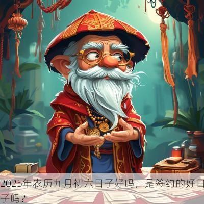 2025年农历九月初六日子好吗，是签约的好日子吗？