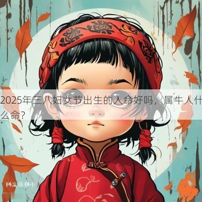 2025年三八妇女节出生的人命好吗，属牛人什么命？